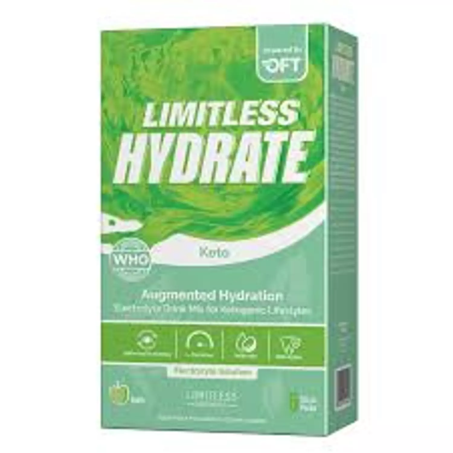 LIMITLESS HYDRATE KETO WITH APPLE 6 STICK PACKS  image