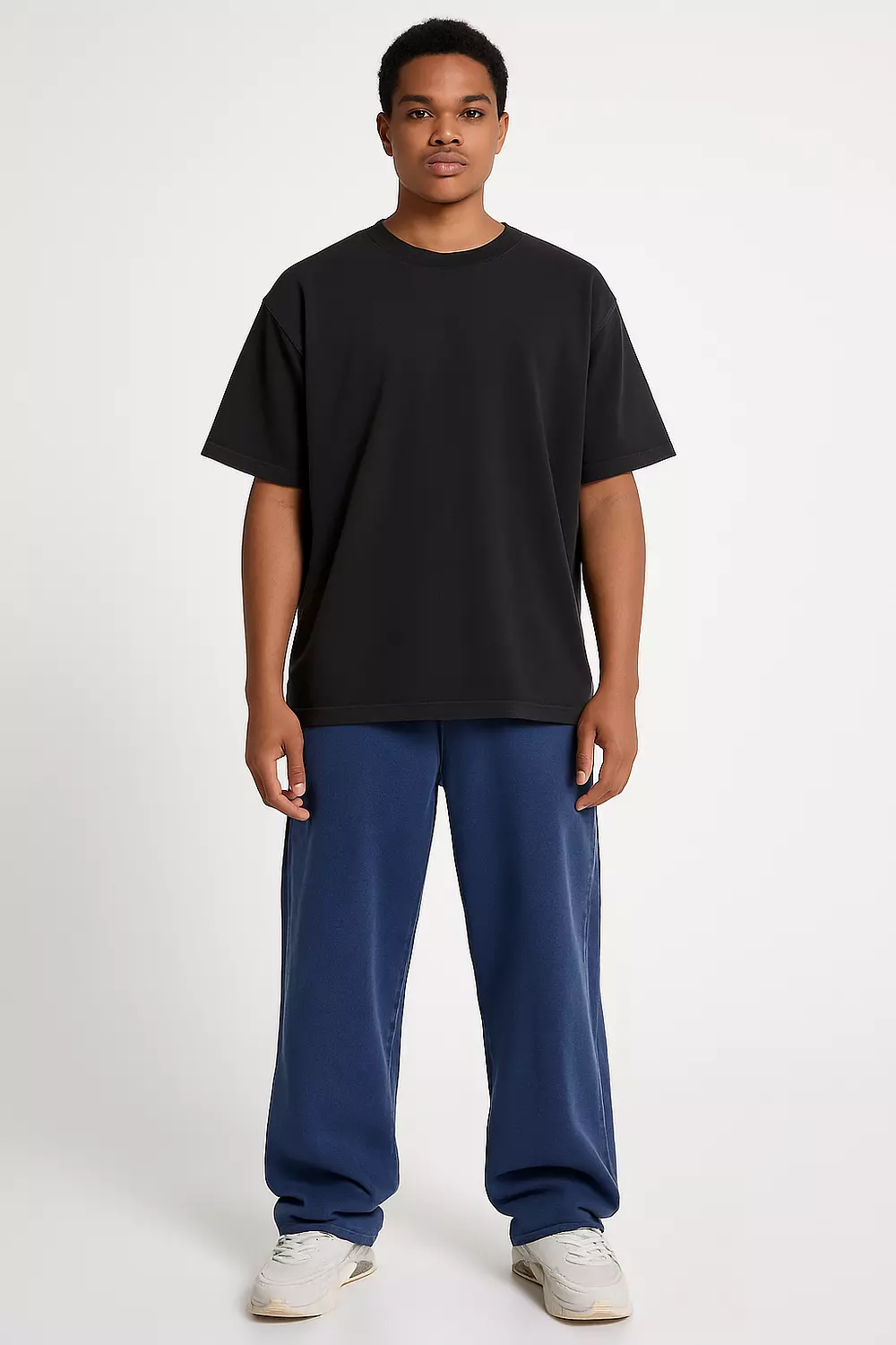 Washed street pants حروف  image