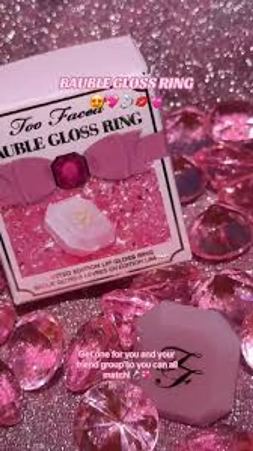  too faced Bauble Gloss Ring lip gloss 2