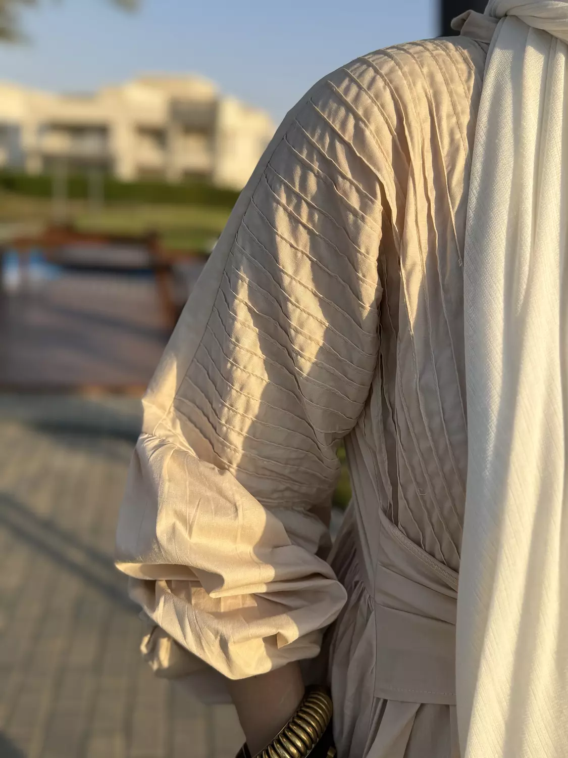 Serene poplin dress 5