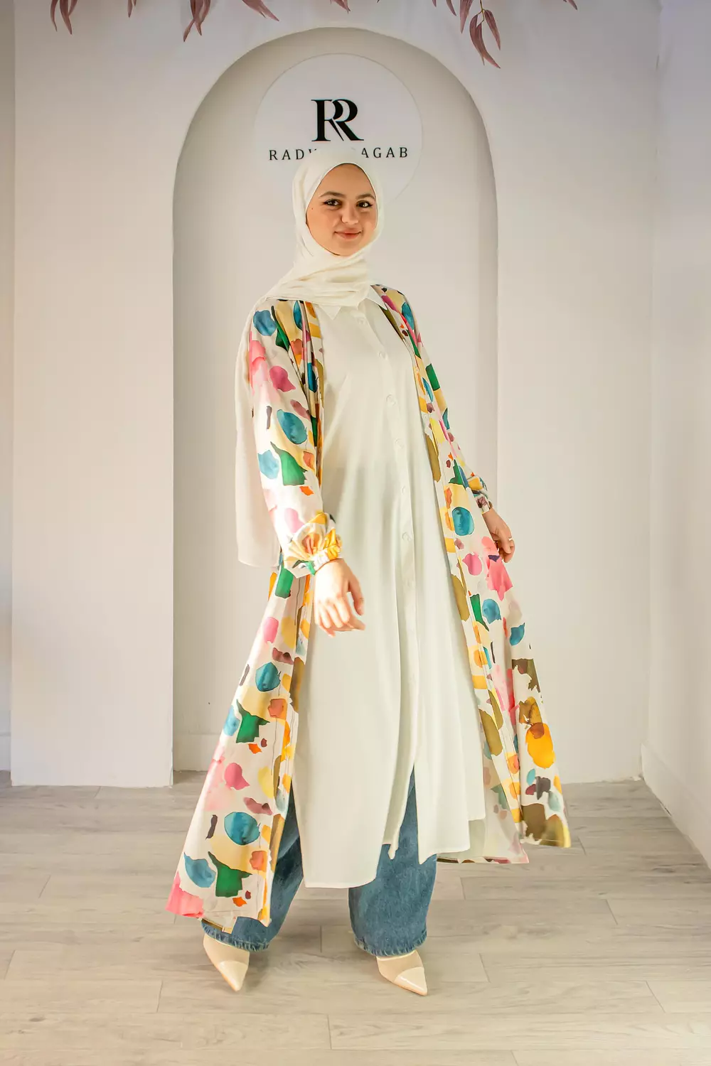 The magic colour cardigan 2