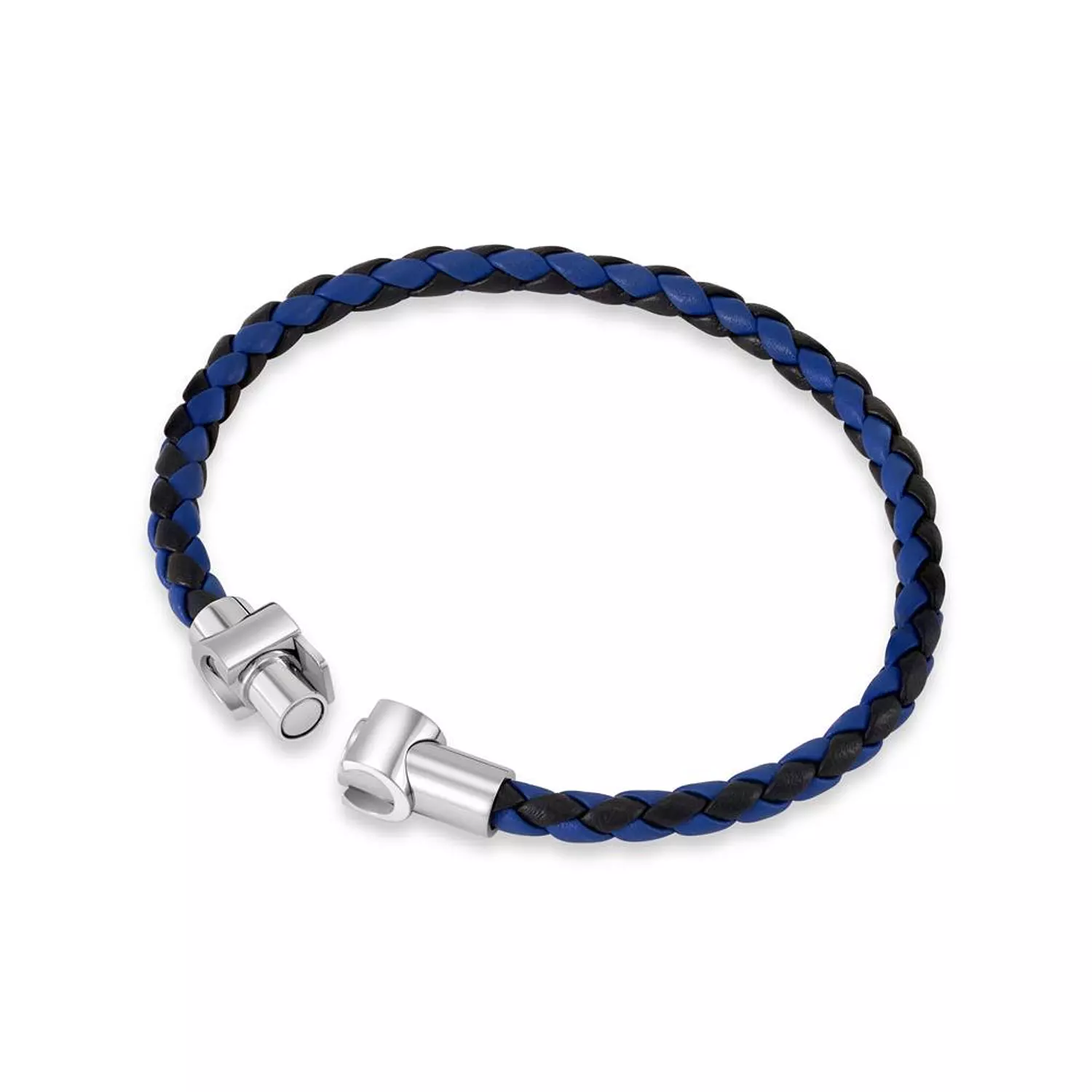 Cerruti 1881 Black & Blue Braided Bracelet CIAGB0015204 2