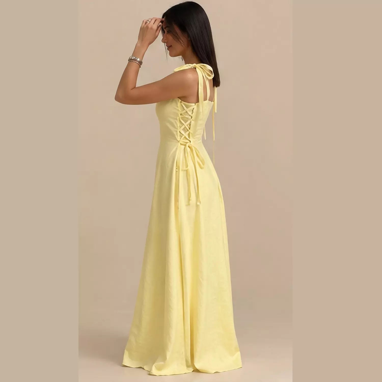 Butter Yellow Fairytale Dress hover image
