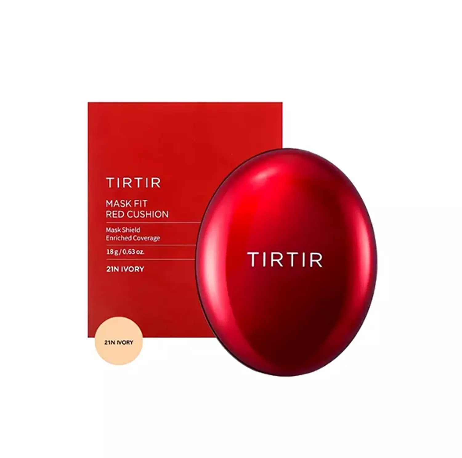 Tirtir Mask Fit Red Cushion 21N IVORY - 4.5G Mini hover image