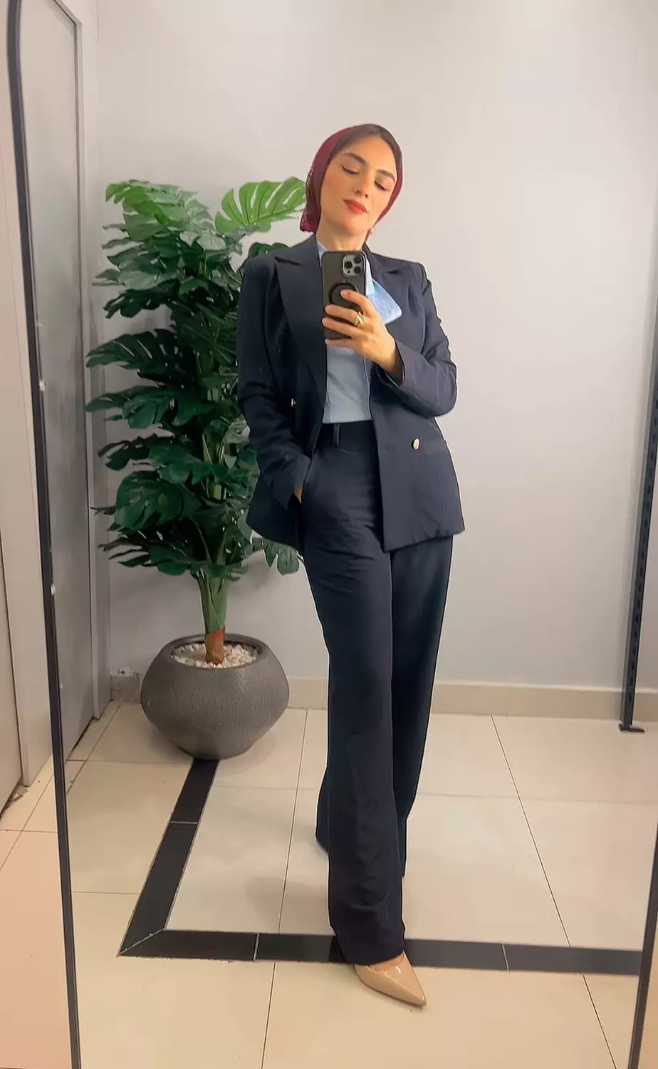 Dark Blue Formal Suit  1