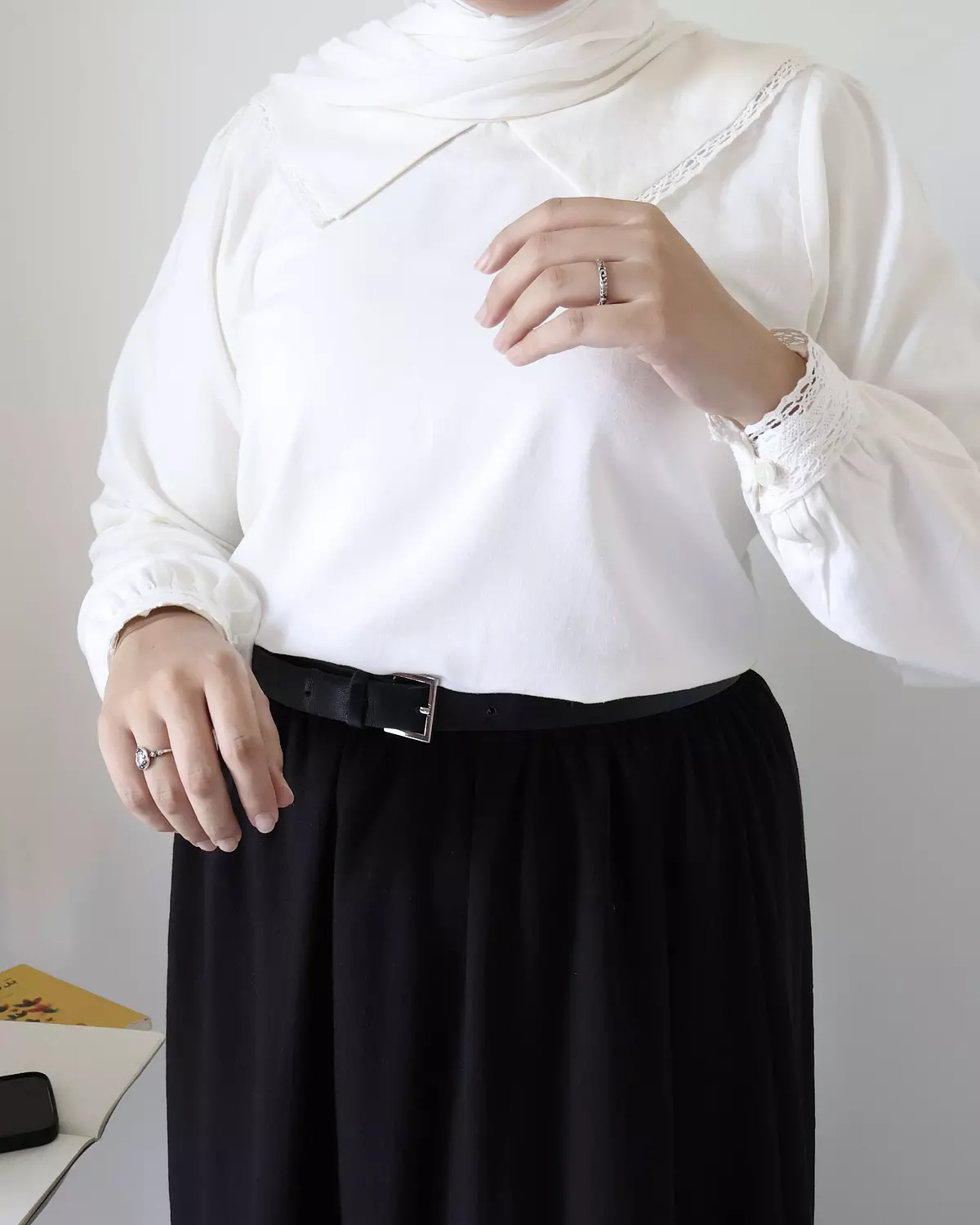  LINEN LONG BLOUSE 6