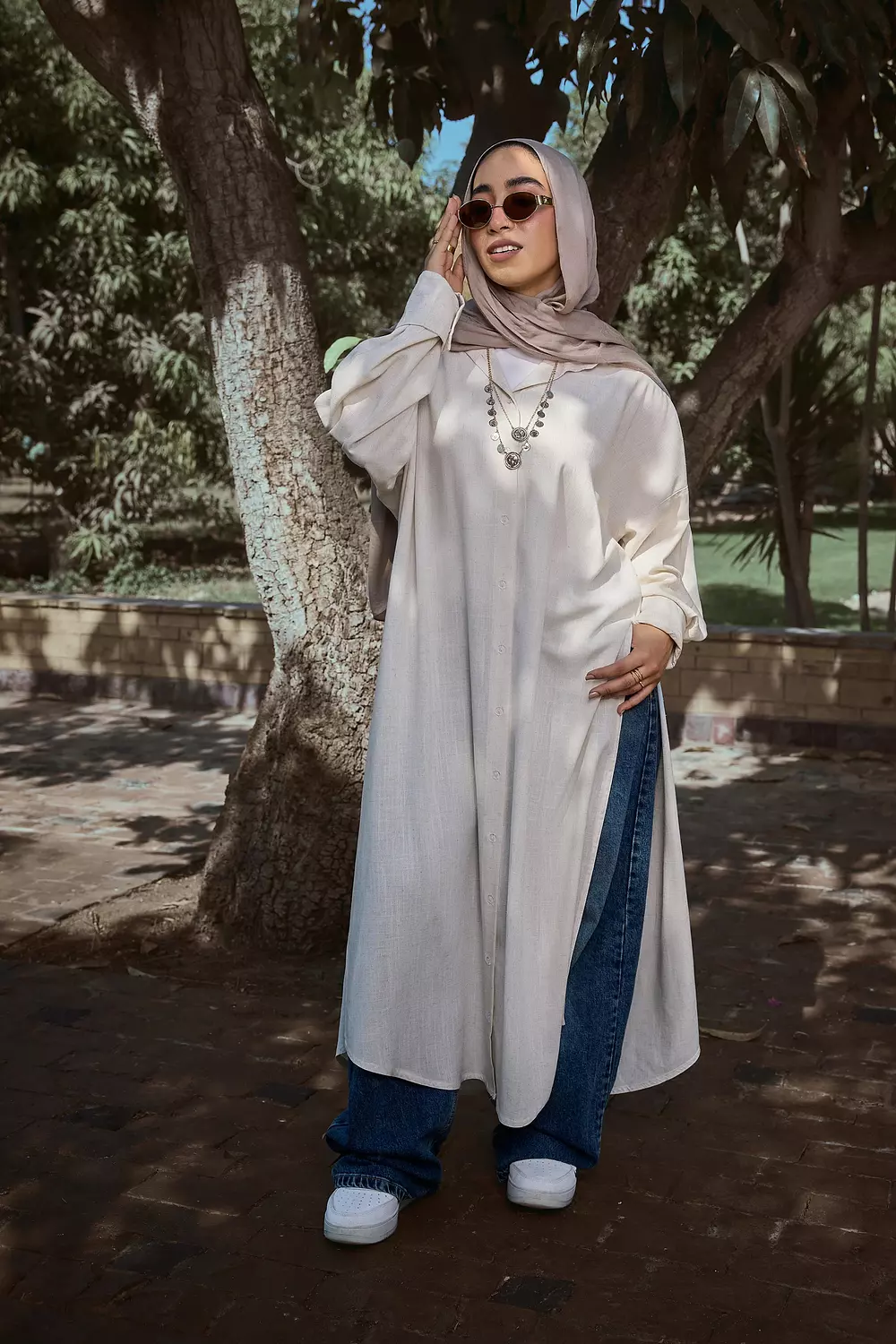 The Long Shirt Dress 11