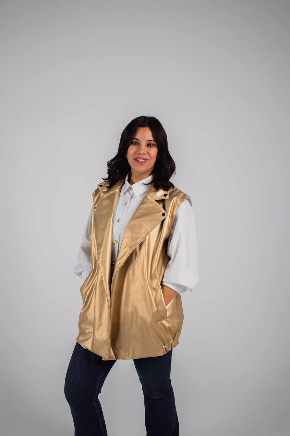 Golden glow vest image