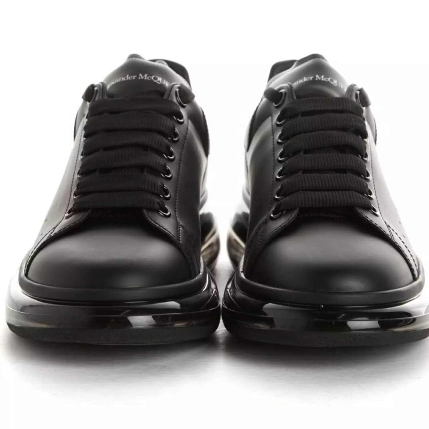 Alexander McQueen Oversized Sneaker 'Clear Sole - Black' 4