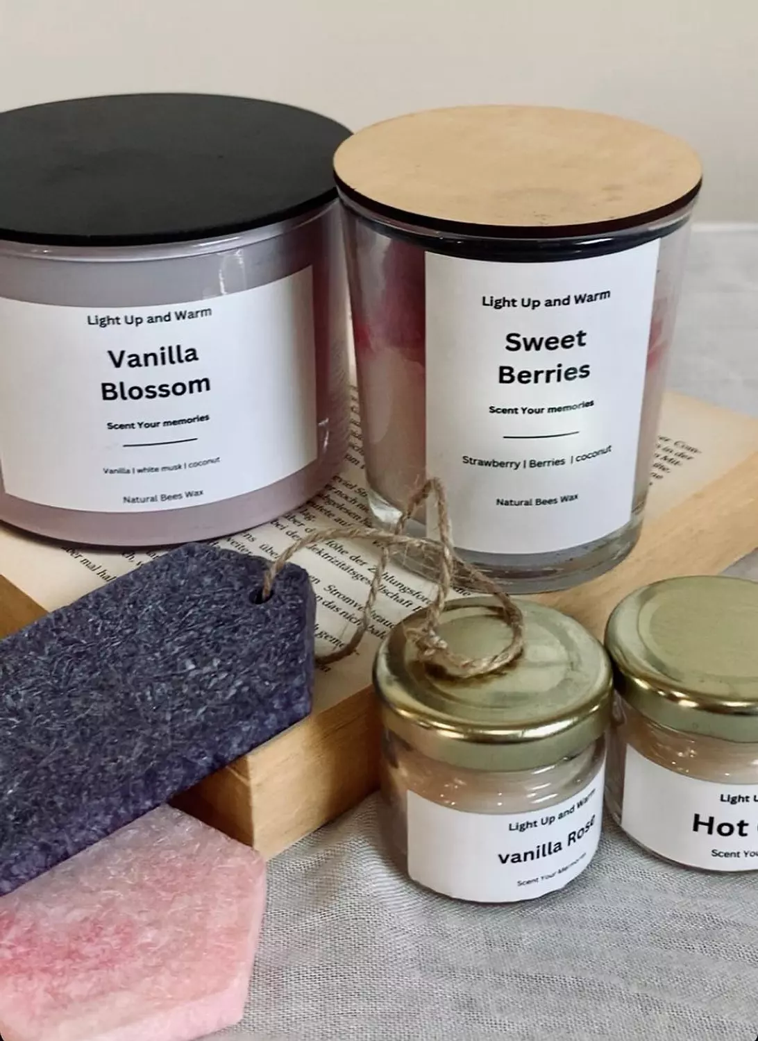 banner image for light up and warm