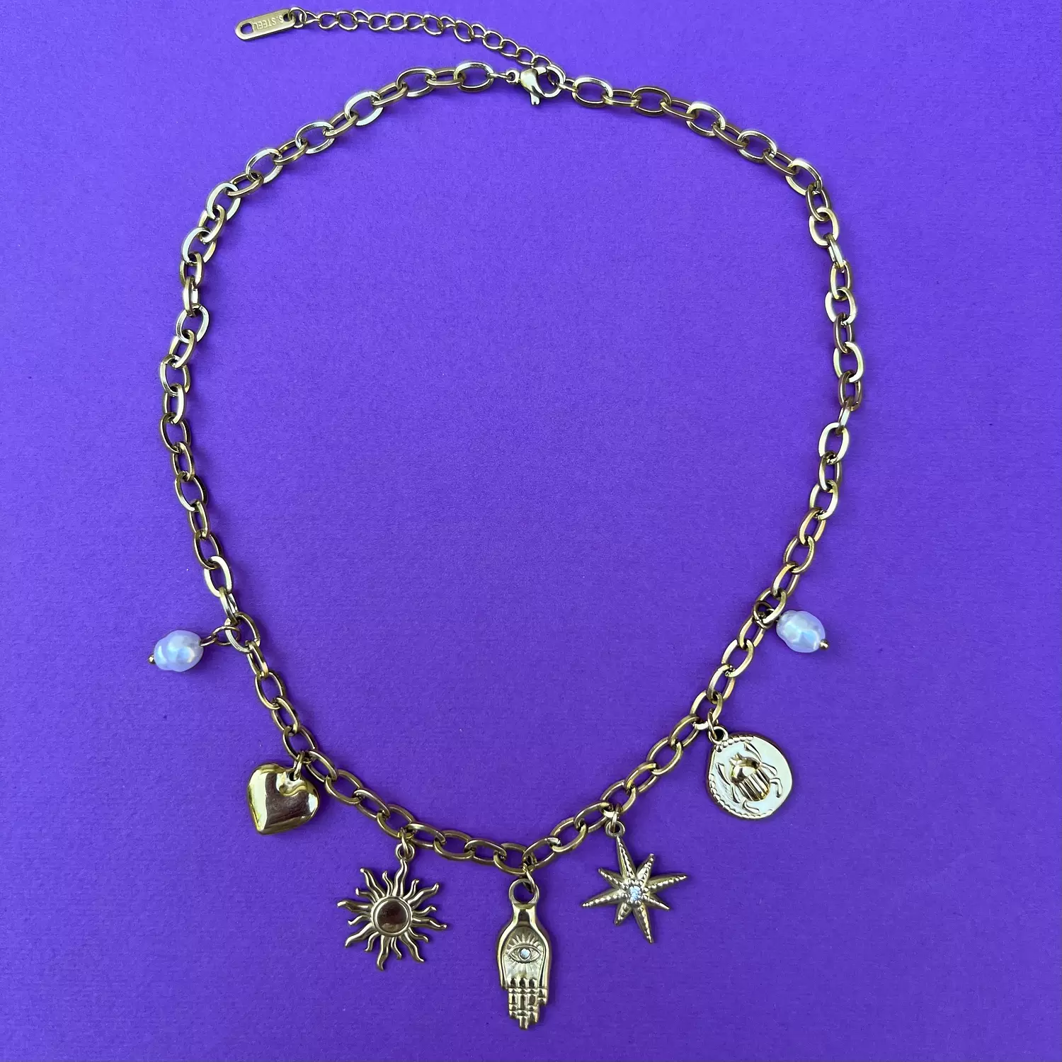 “ Midas Touch “ Charm Necklace  image