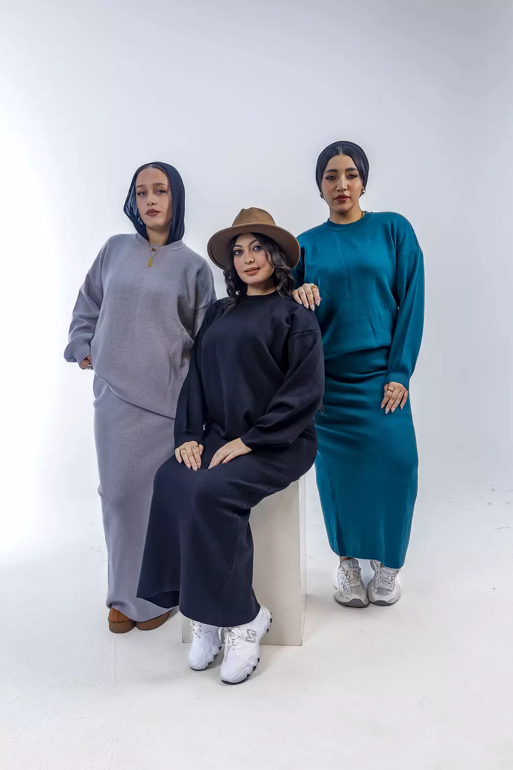 Knitted Skirt Set 16