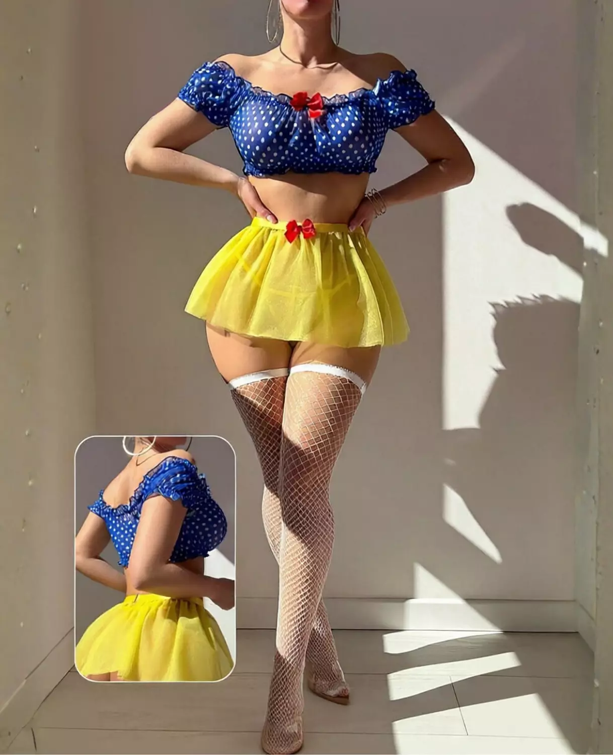 Polka Dot 2-Piece Lingerie  Set image