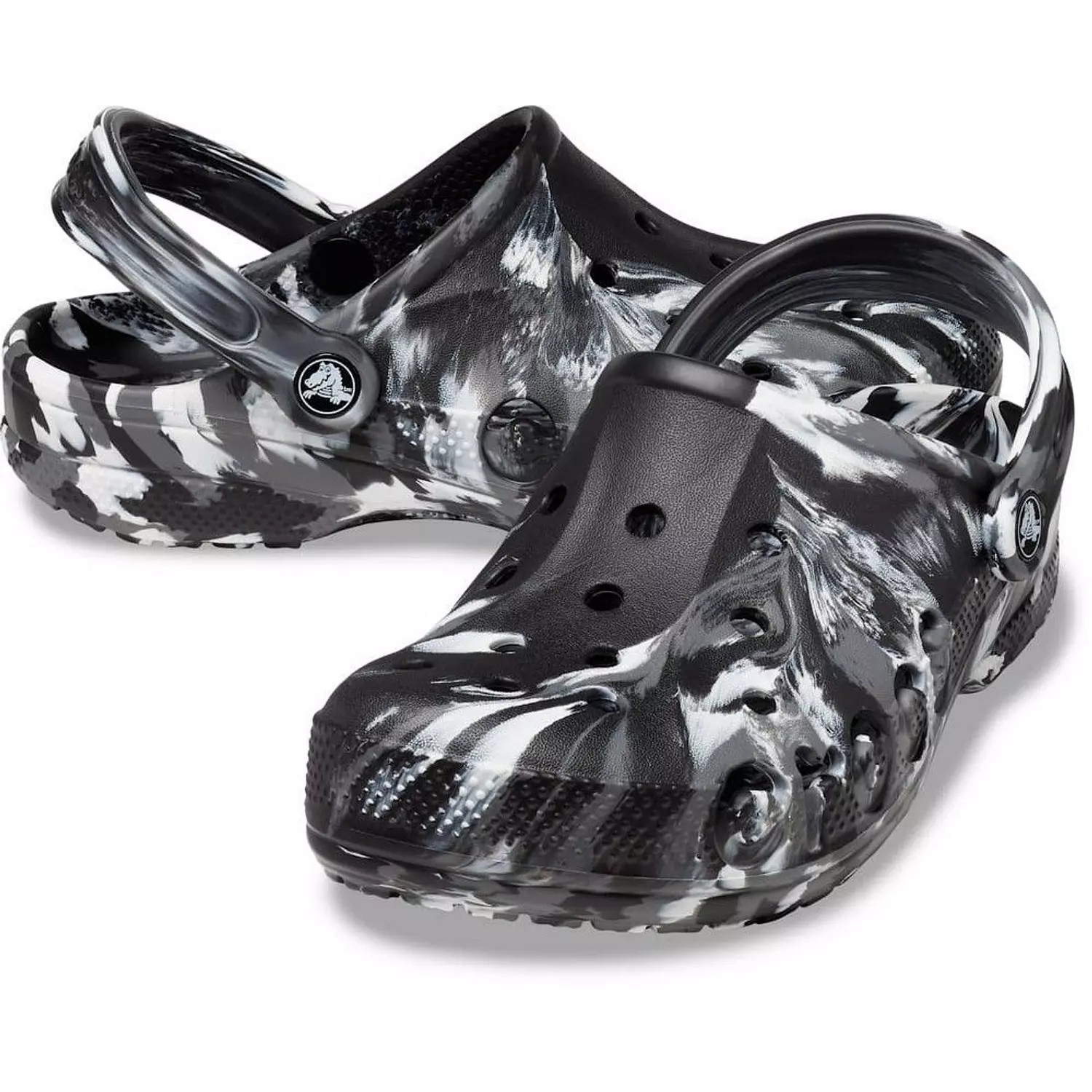 Baya Clog-Black/White image