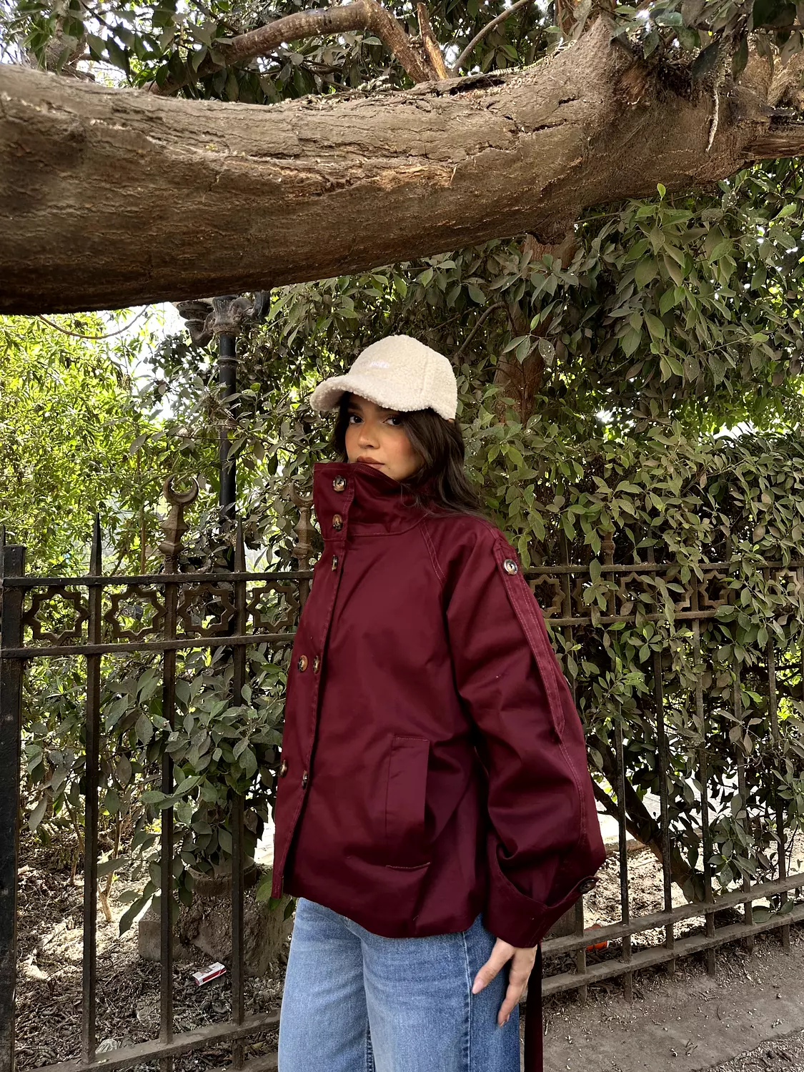 Cropped Trench Coat 31