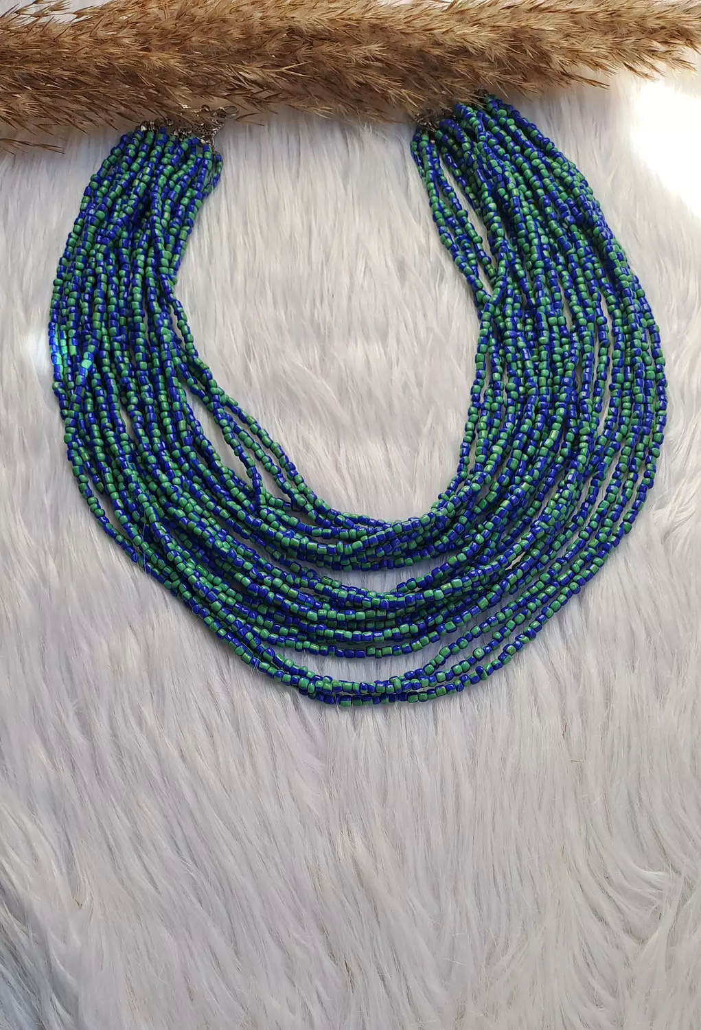 Blue forest necklace  image