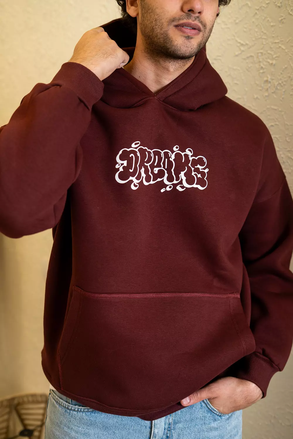 Burgundy Hoodie 3