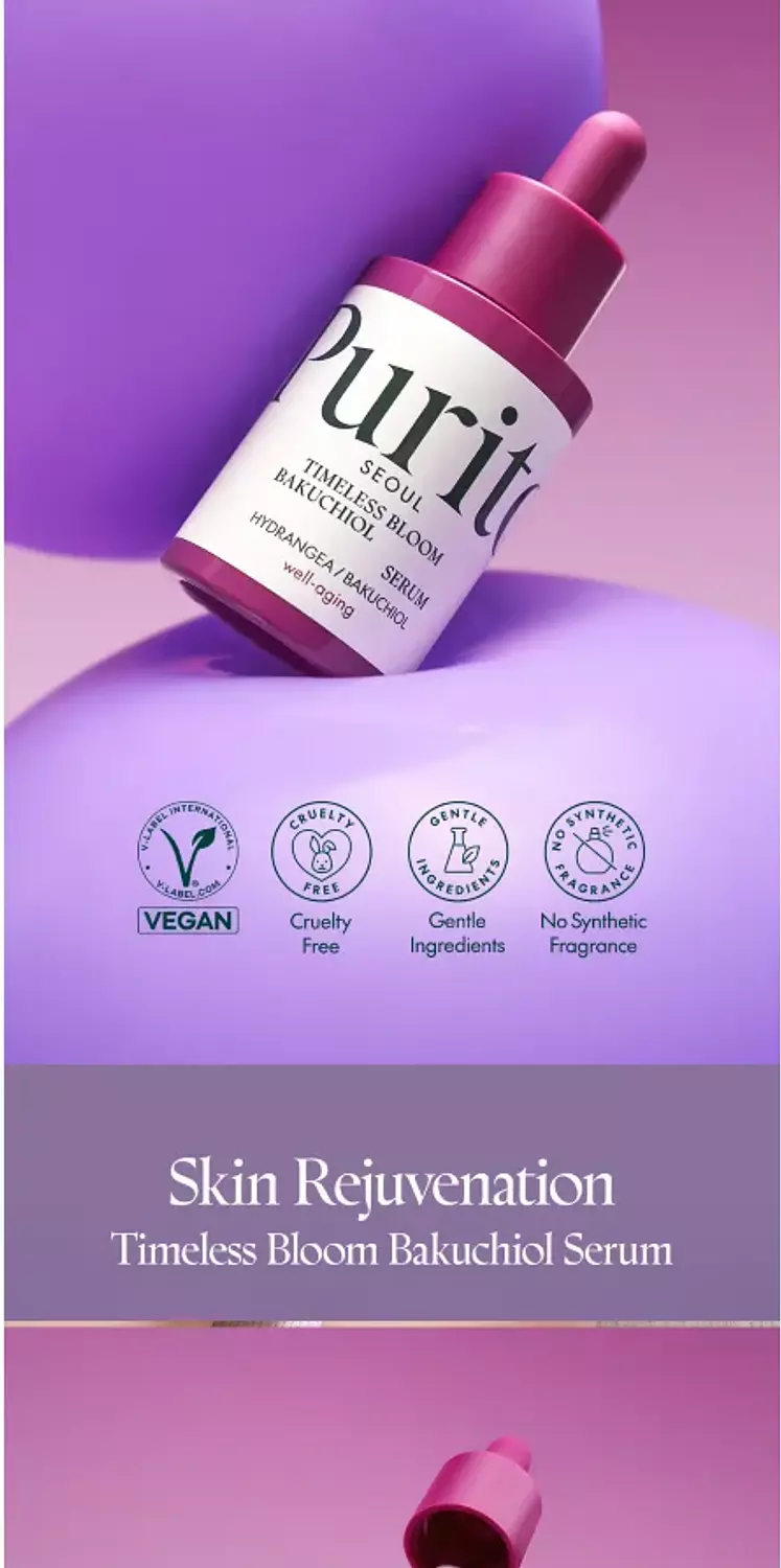 Purito SEOUL - Timeless Bloom Bakuchiol Serum 1