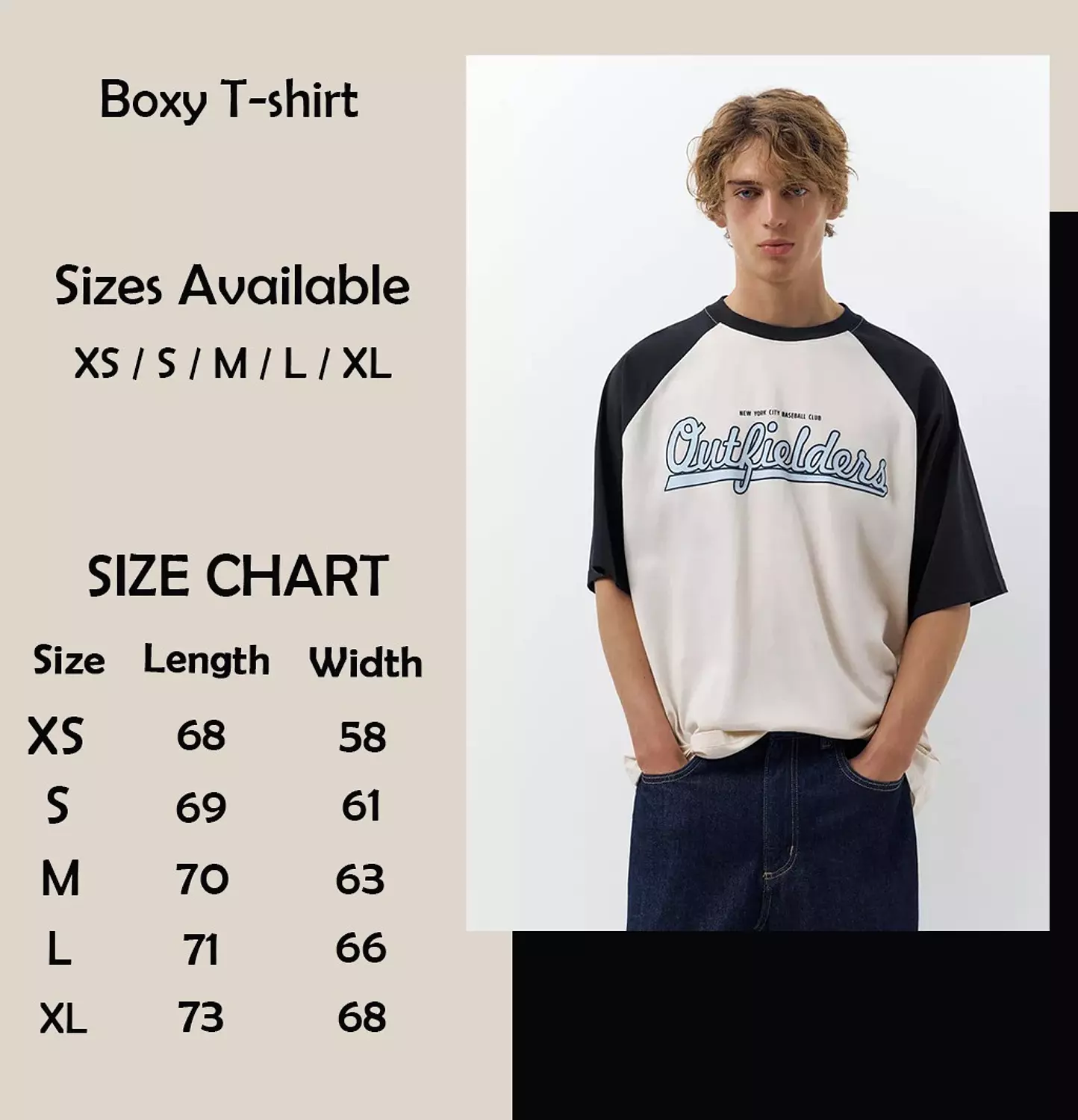 Pull&Bear Outfielders T-shirt Blanc cassé 7