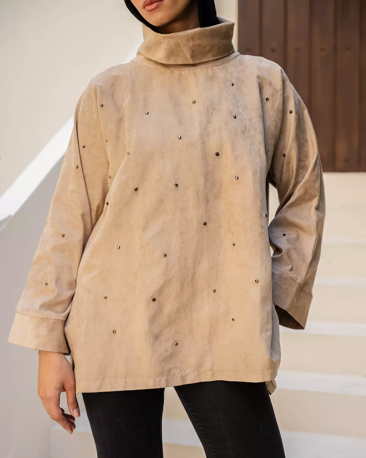 Everyday top in Beige 3