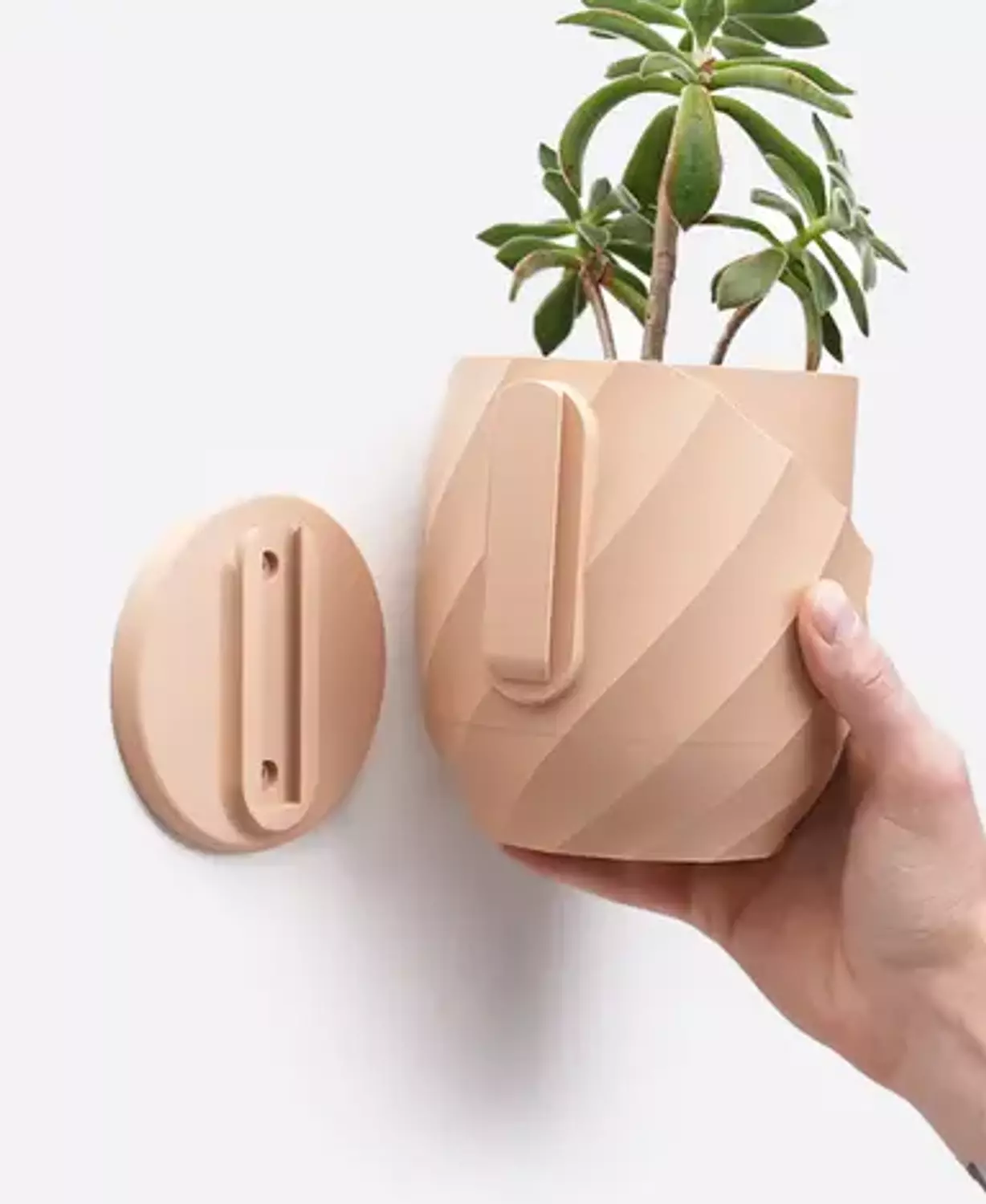 Cracked Spiral Planter 2