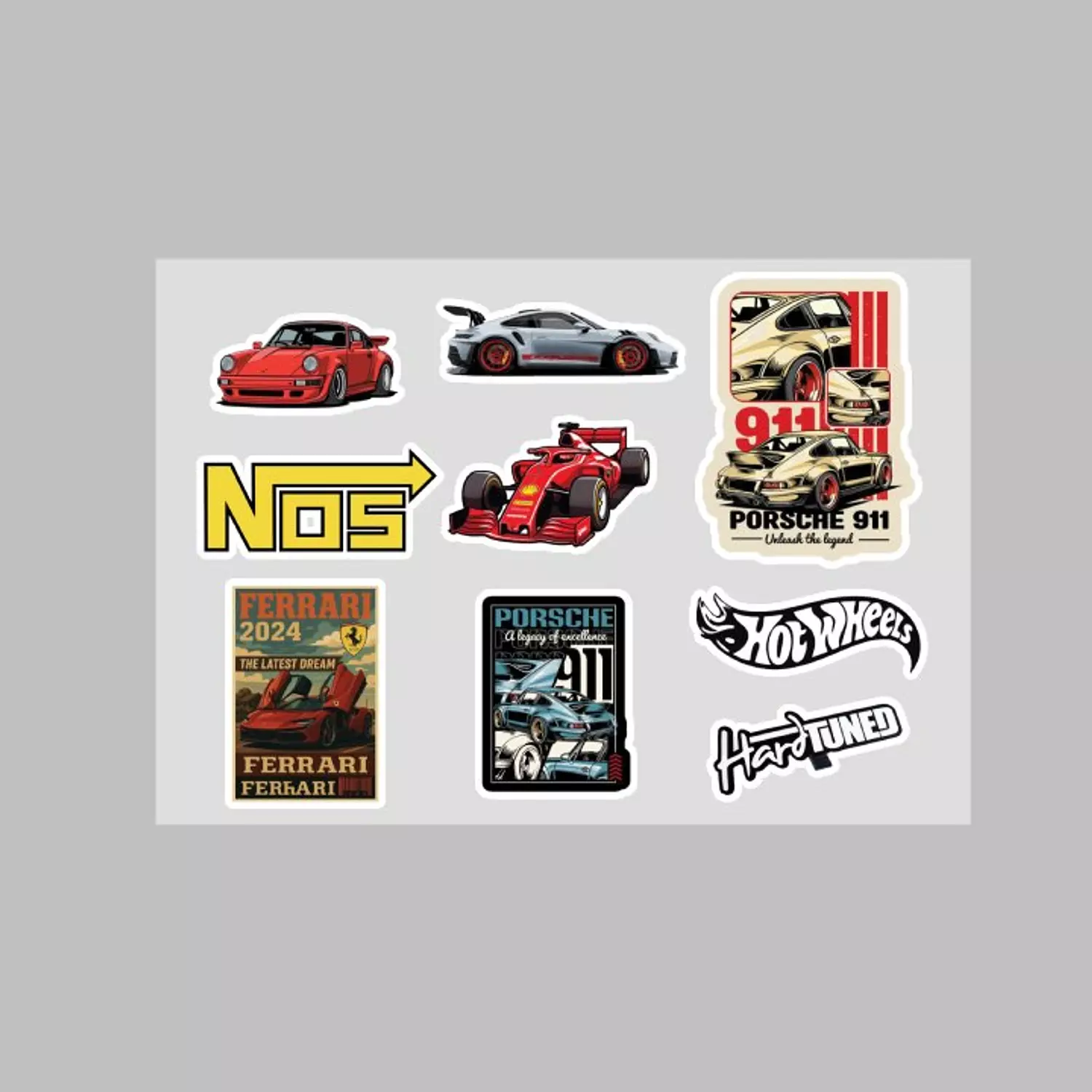 Cars Stickers Bundle image