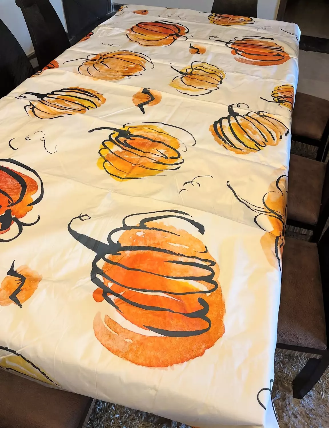 Pumpkins Halloween Tablecover image