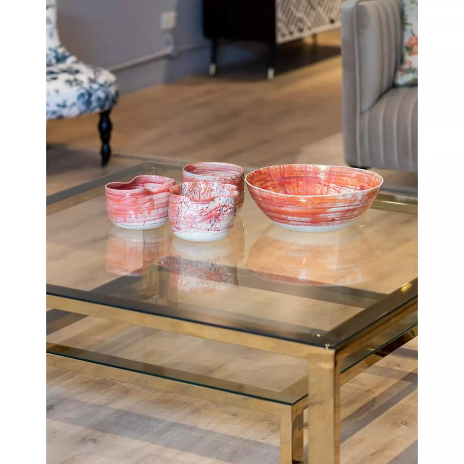 Golden Squared coffee Table image