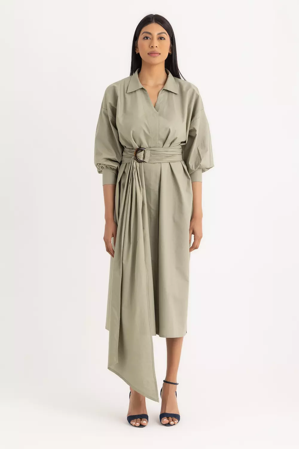 The Oxford Pola Shirt Dress image