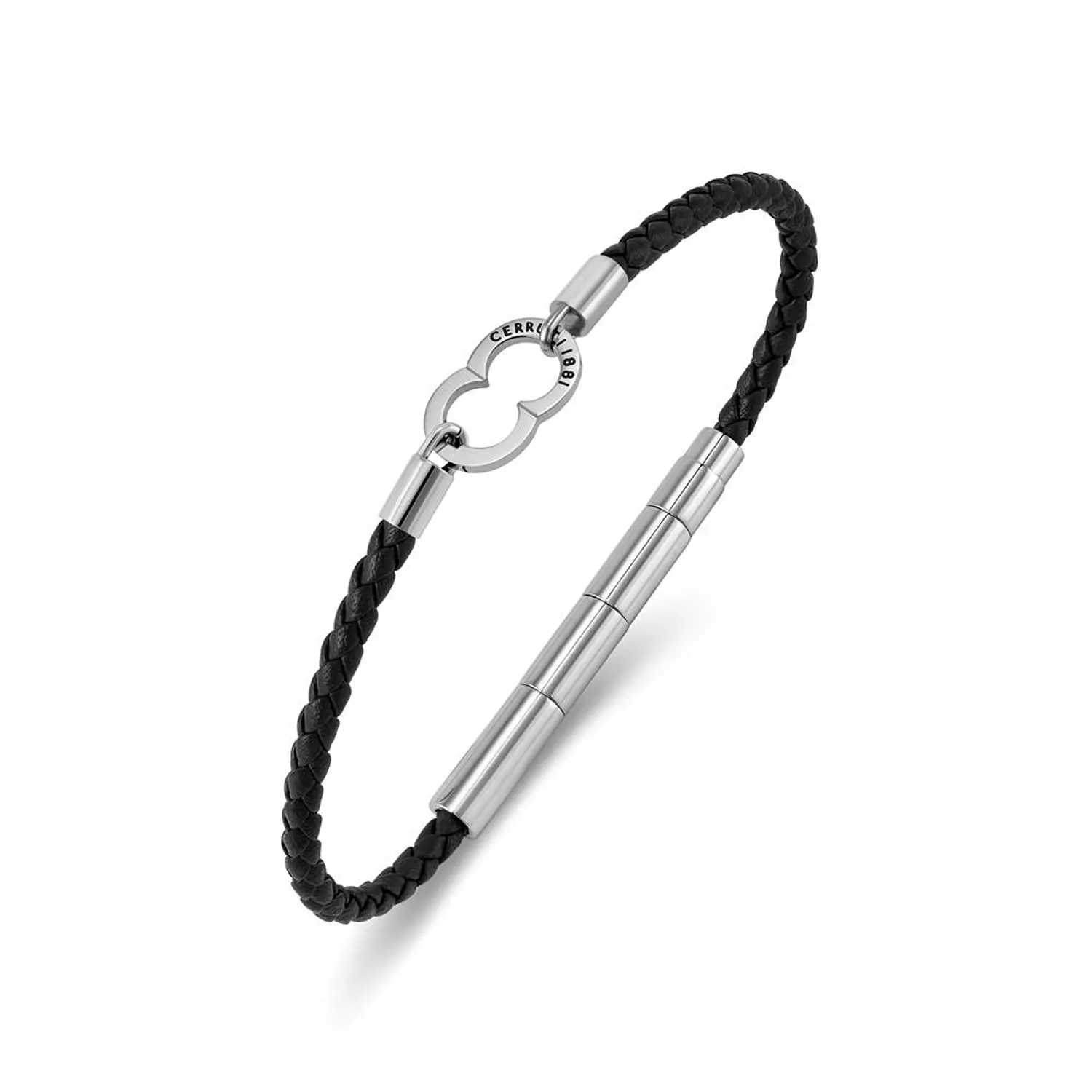 Cerruti 1881 Black Logo Clasp Bracelet CIAGB0015103 image