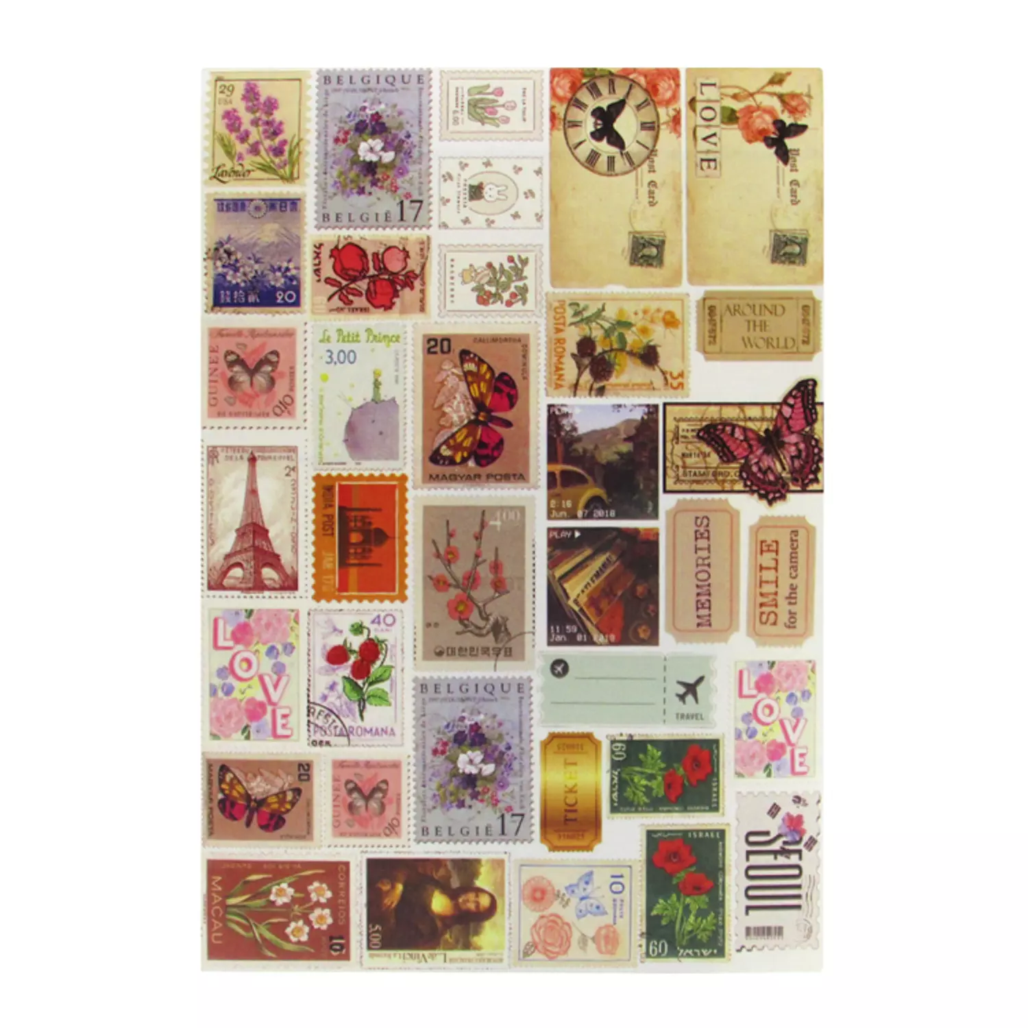 Stickers With Stamps designs - A5 17