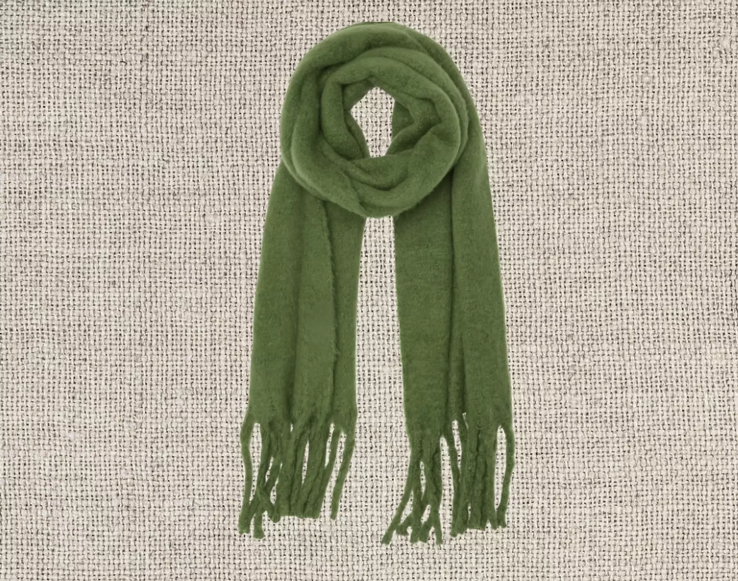 Green Autumn Scarf image