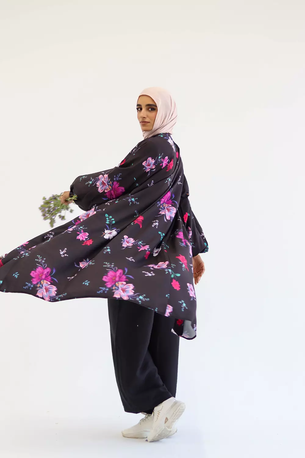 Viola Floral Kimono 4