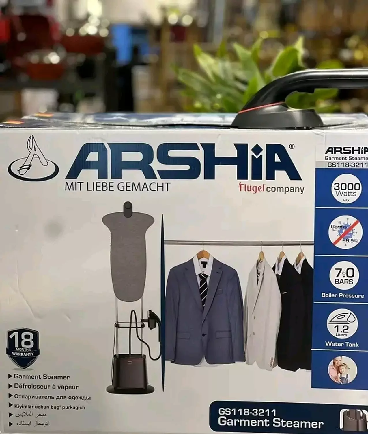 Arshia steam iron 2