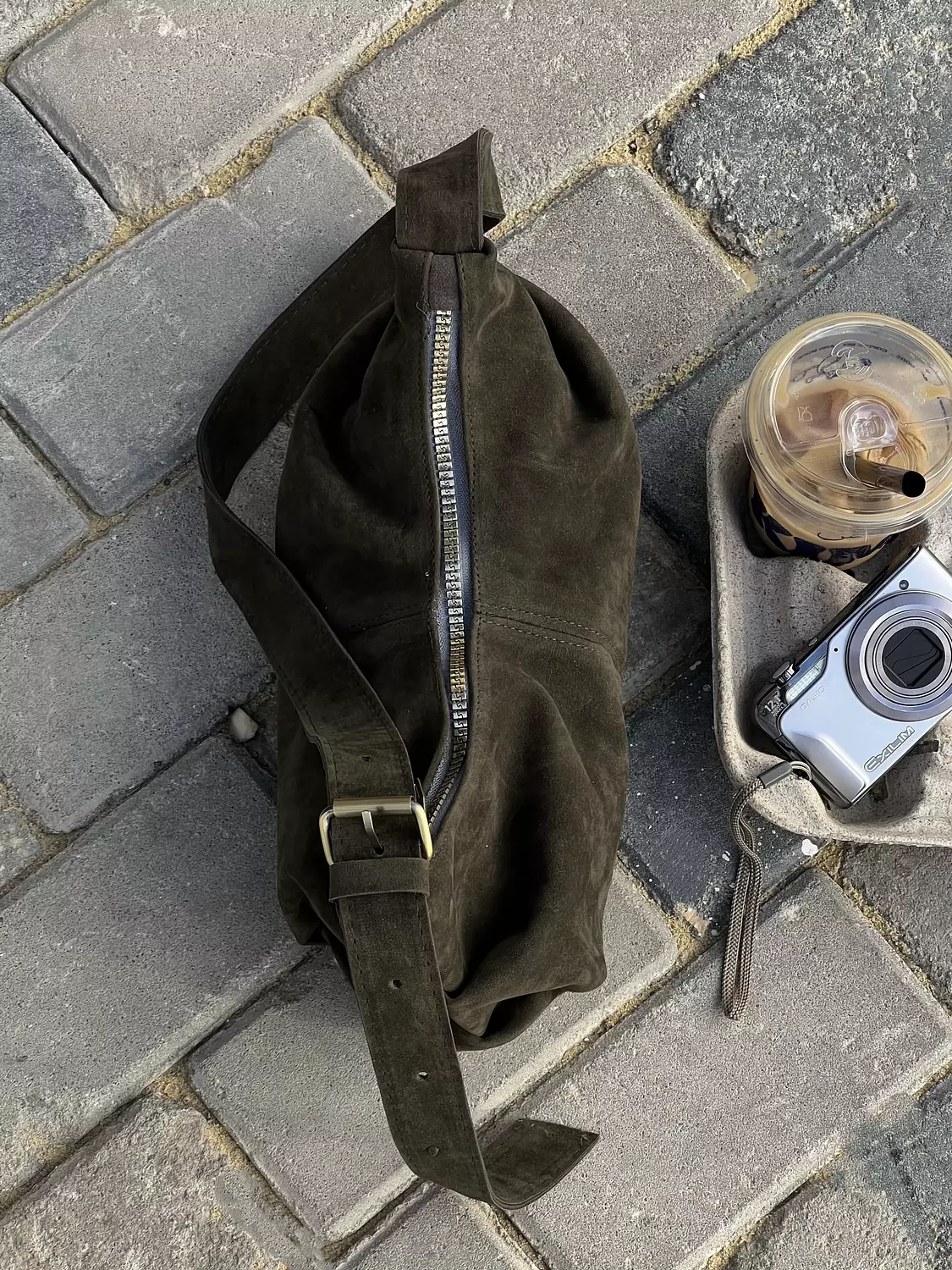 Evelina handbag - olive  3