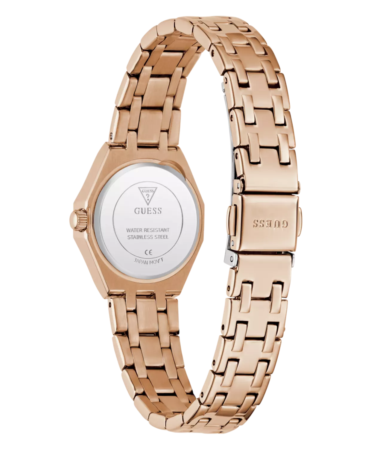 GUESS Ladies Pixie Rose Gold Tone Analog Watch 2