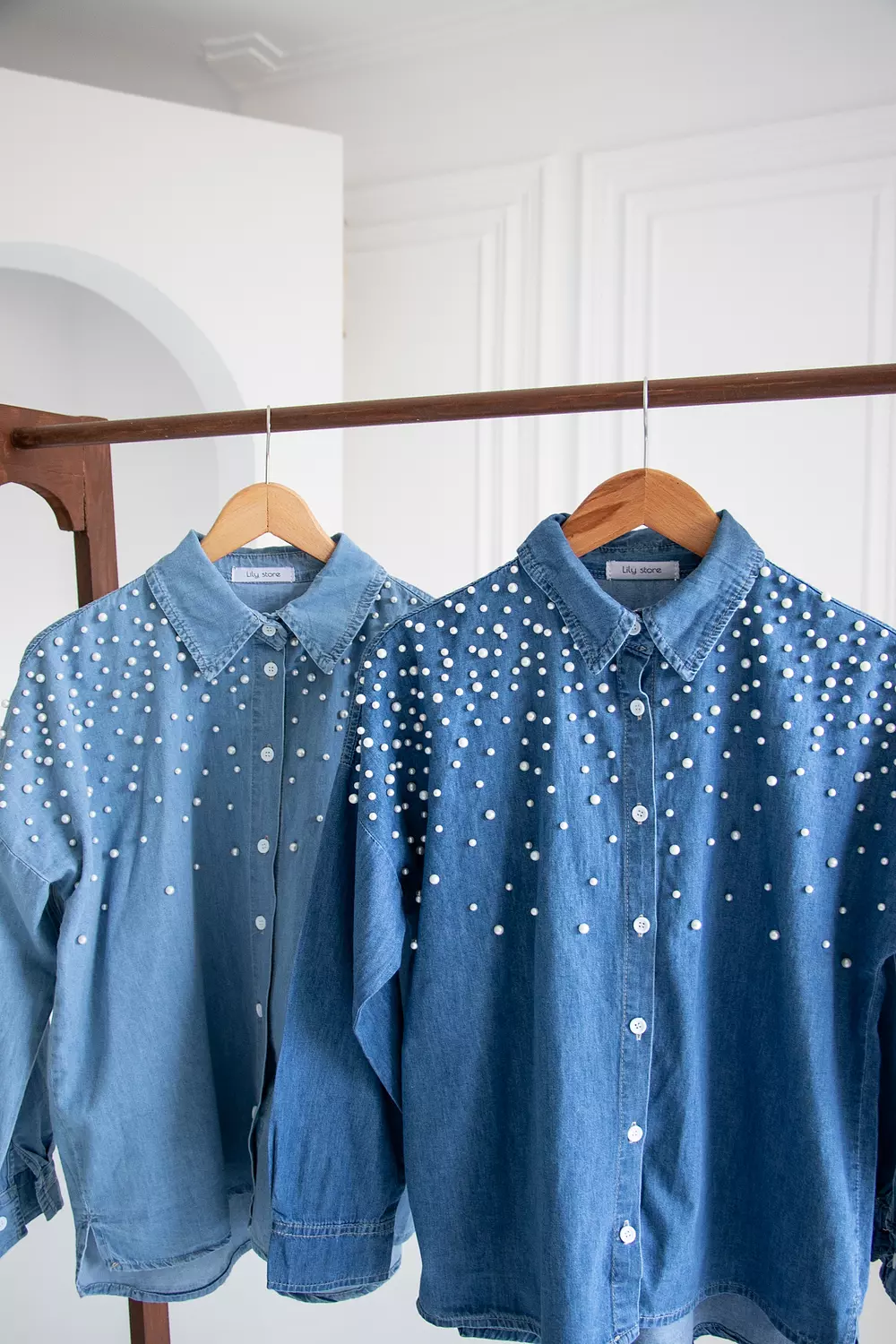 Pearl Denim Shirt 5