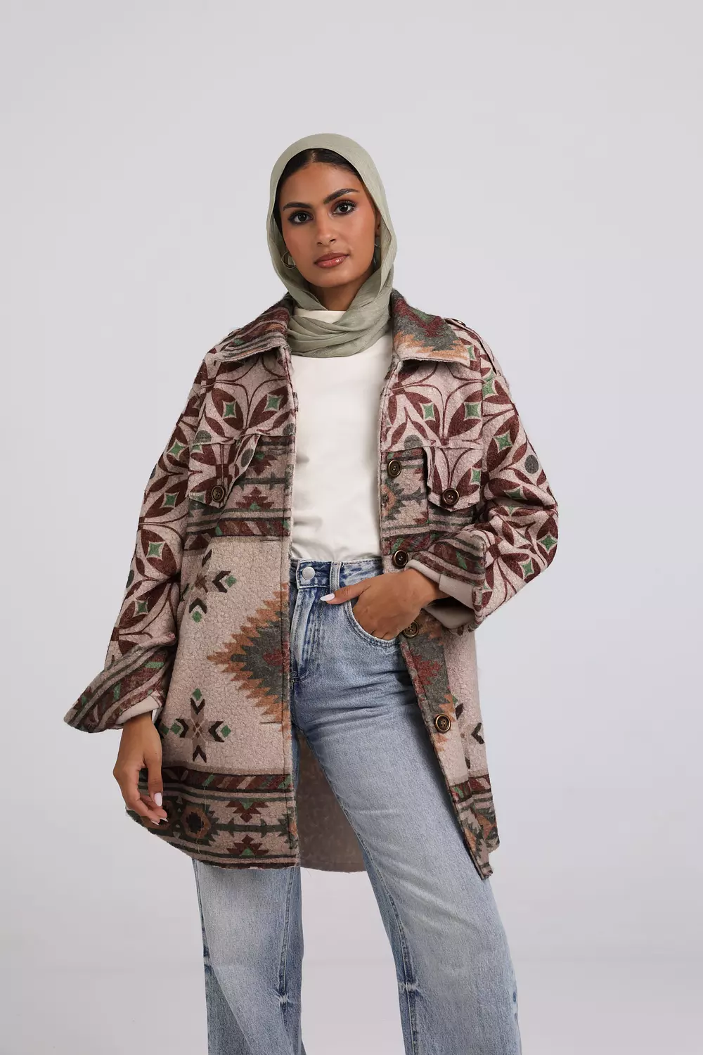 The Artisan Jacket - Nude 5