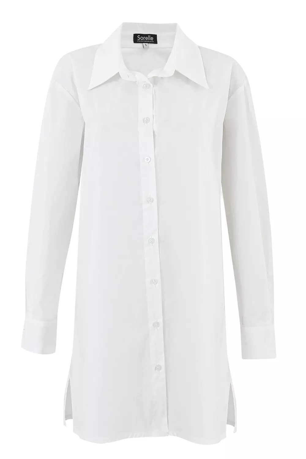 THE LONG WHITE LINEN SHIRT 2