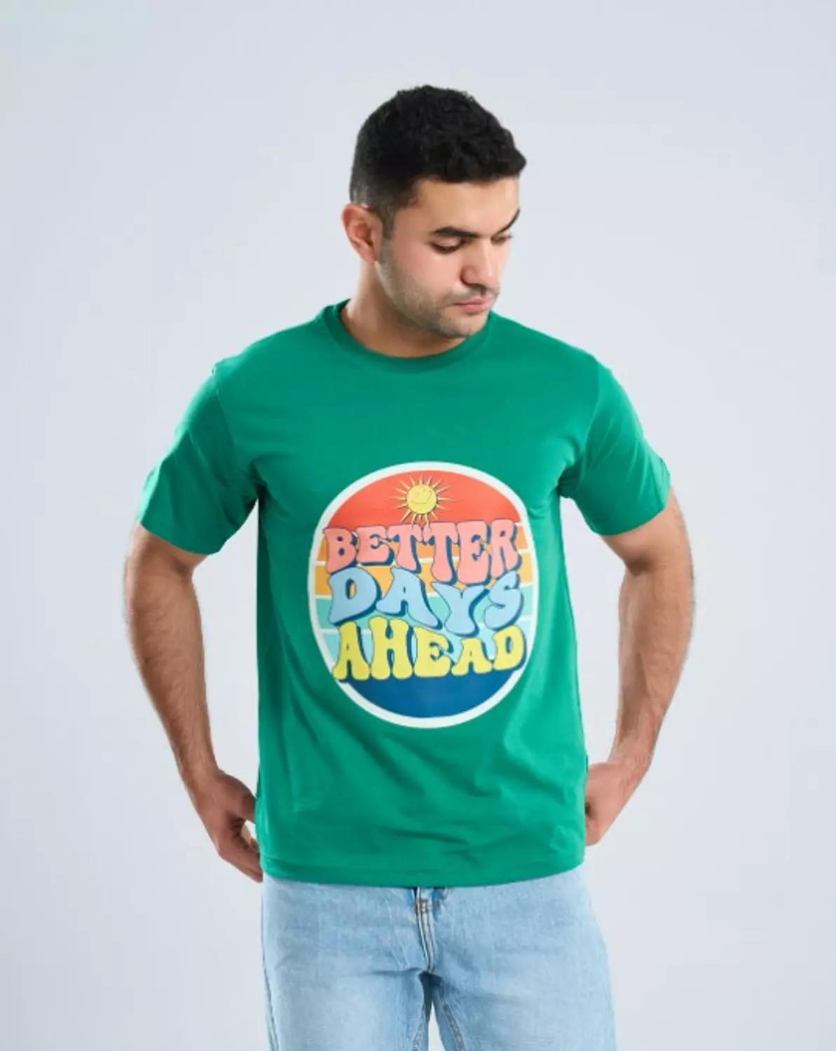 Green tshirt 1 image