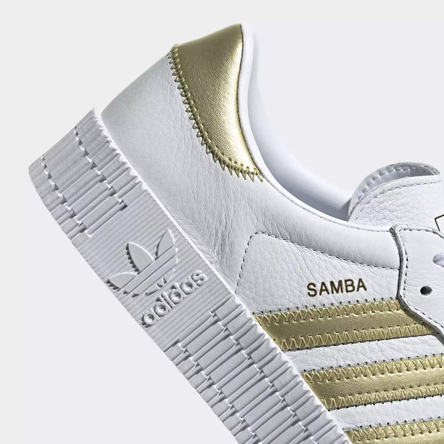 Adidas Sambarose ‘White Gold Metallic’ 1
