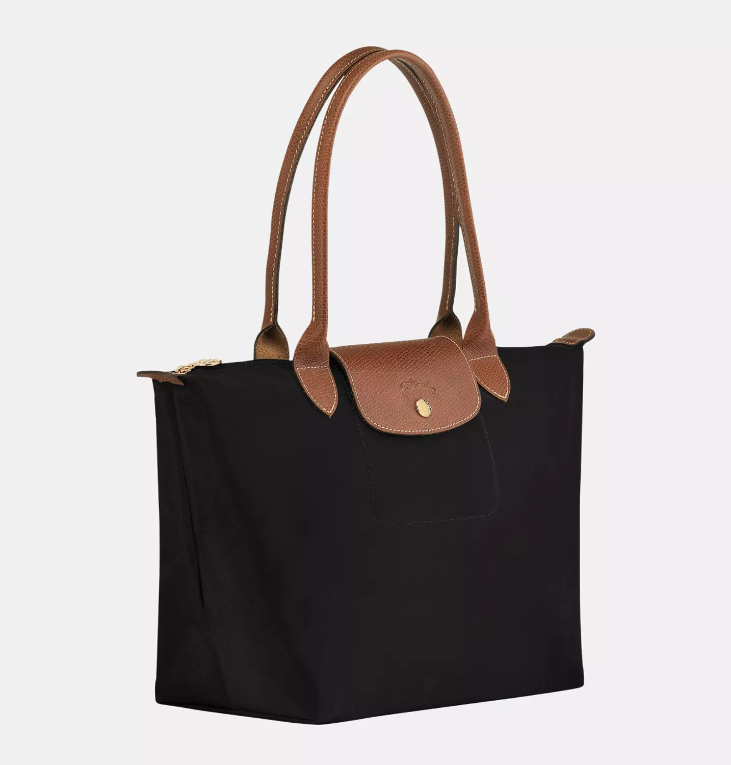 LE PLIAGE ORIGINAL M TOTE BAG Black - Recycled Canvas 2
