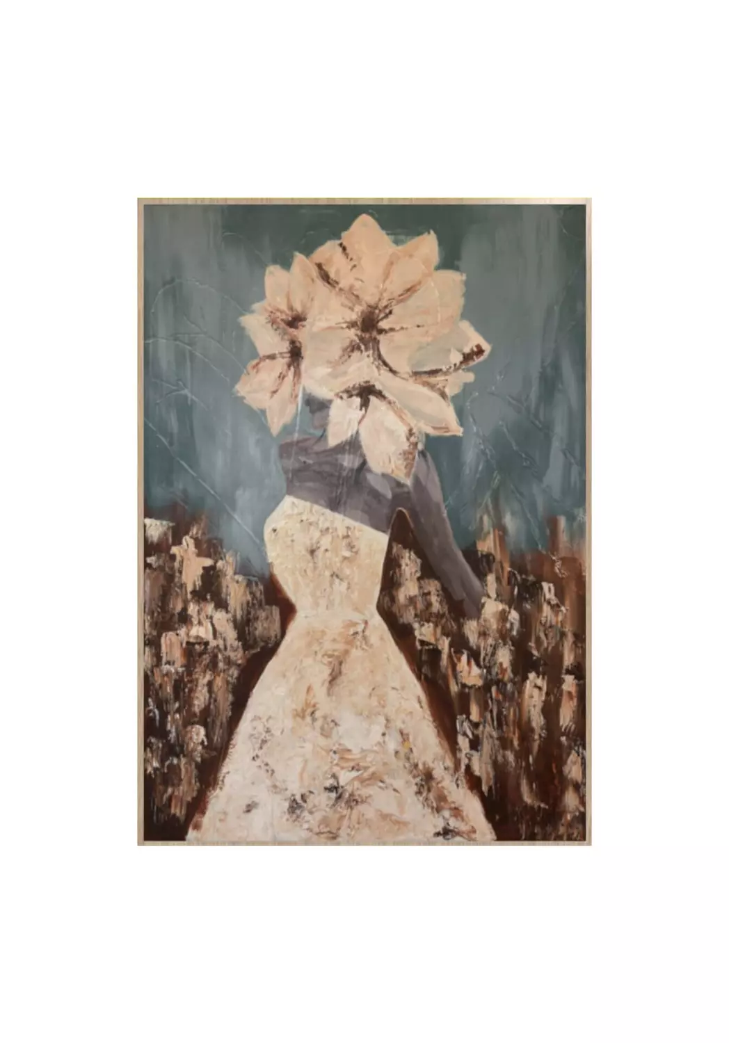 Flory - Acrylic on Canvas - 140*100 - Without Frame - Ready for immediate purchase  4