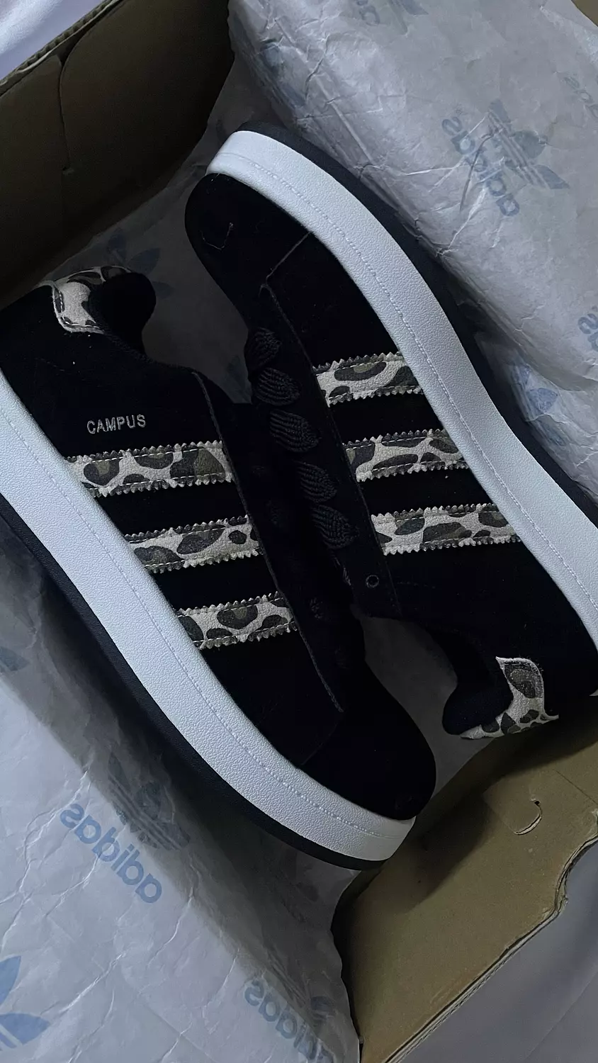 Adidas Campus Custom Tiger Print image