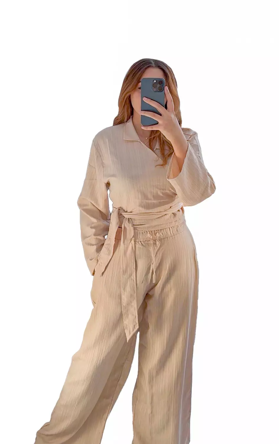 Cotton Crepe Suit hover image