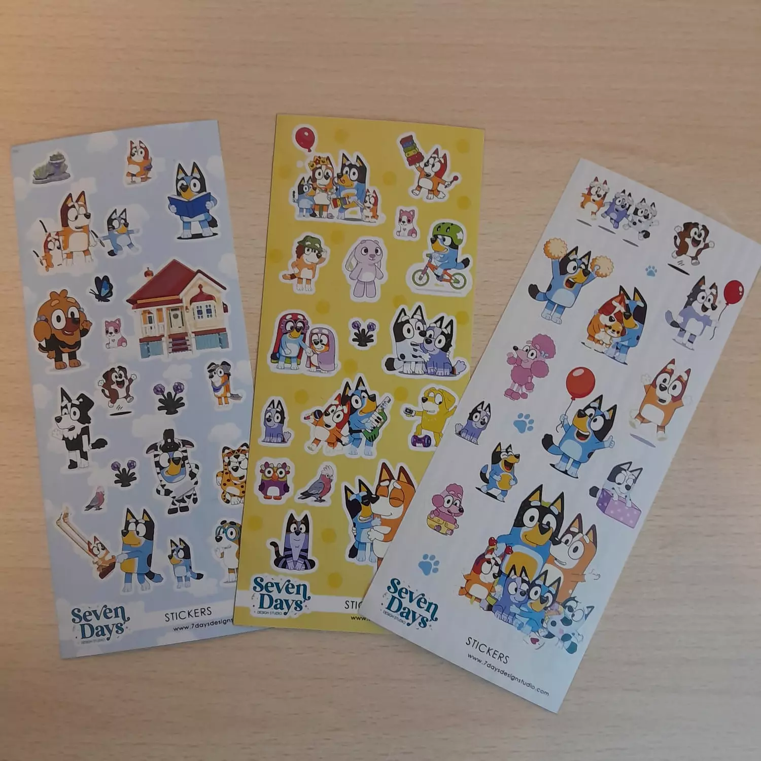 Bluey Stickers 3